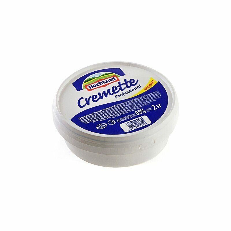 Сыр творожный сливочный Cremette Professional Hochland, 2 кг